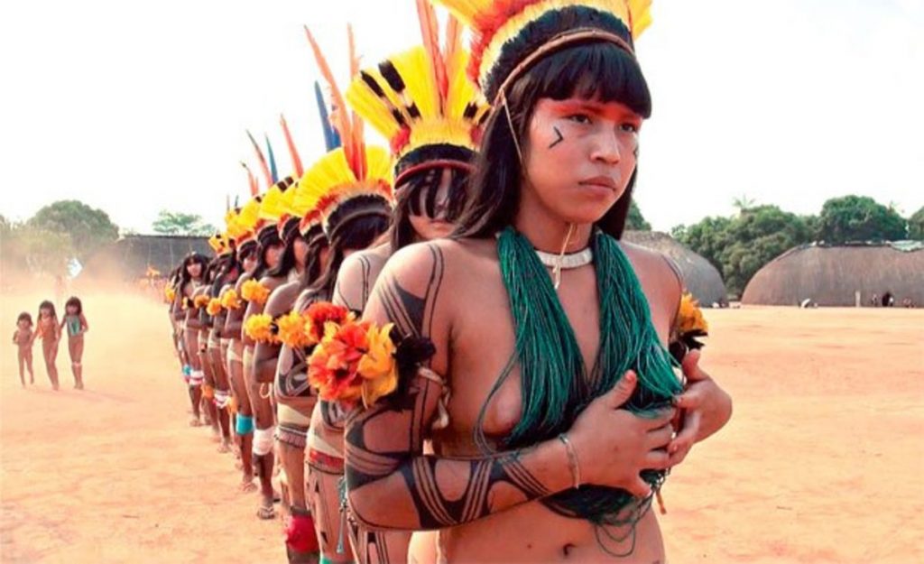Mulheres indígenas do documentário Hiper Mulheres